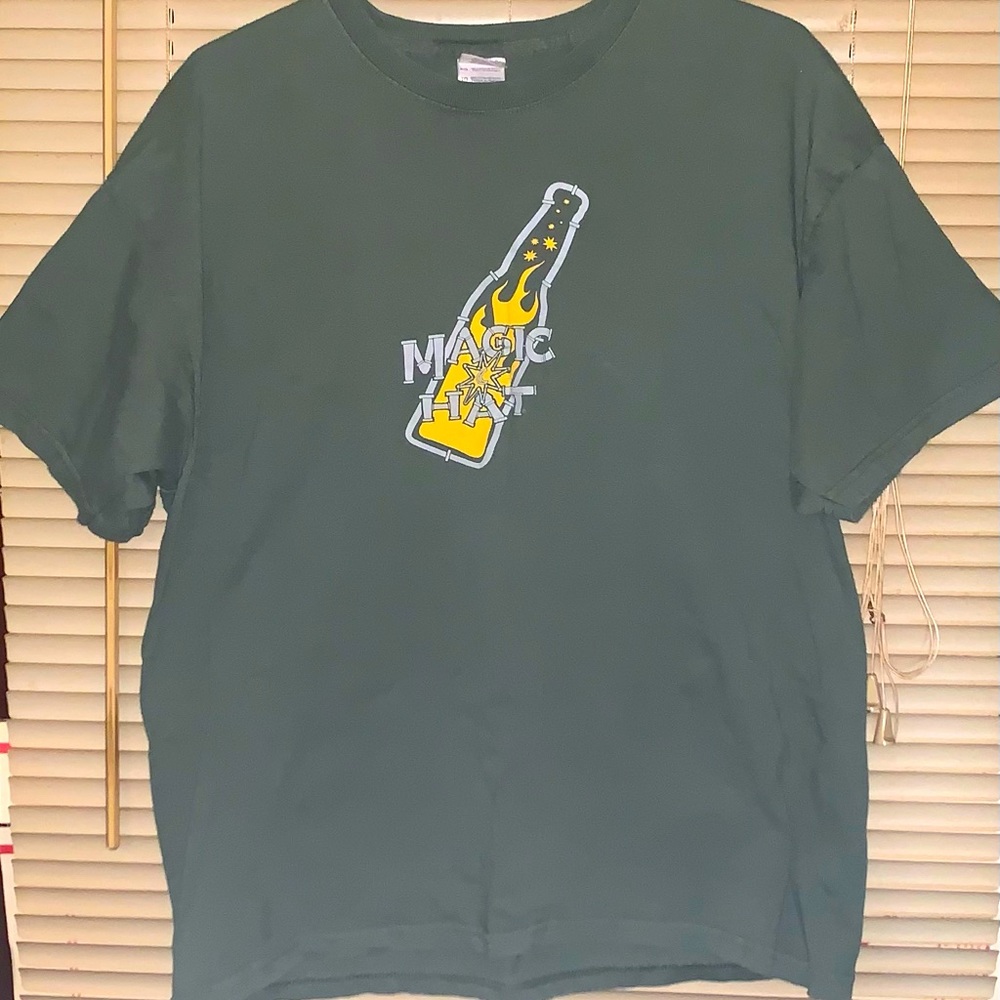Magic Hat Brewing Company double sided graphics tshirt South Burlington VT